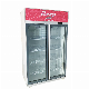 Glass Door Vertical Display Freezer Commercial Refrigerator Freezer for Supermarket Lsd-958f manufacturer