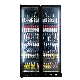 770L LED Light Vertical Beer Display Freezer Fan Cooling Double Door Drinks Cold Storage LC-1120j