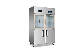 Kitchen Stainless Steel Auto-Defrost Vertical Double Door Freezer Commercial Upright Freezer manufacturer