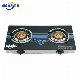  Africa Market Tempered Glass Gas 2 Burner Gas Cooker Gas Stove