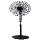 16 18 Black ABS Body 3 Speeds Factory Price Stand Fan with Timer