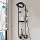 Bath & Shower Faucets Design Rain Shower Rainfall Waterfall Black Bathtub Mixer Faucet Hot Cold Bathroom Shower