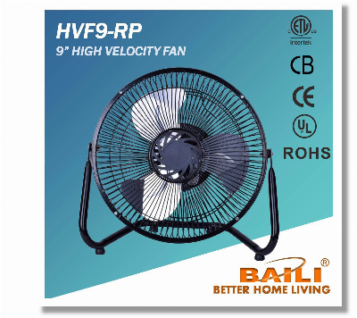 Hot Sell Black Color 9" High Velocity Fan