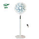 Electric Plastic Stand Fan Adjustable Height with Remote Control