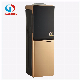  Hot and Cold Compressor Cooling Tempered Glass Water Dispenser with Fridge RT-1108B