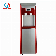 Hot and Cold Compressor Cooling Water Dispenser with Fridge Red Painting Color