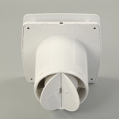 4inches Fan for Bathroom Kitchen with Timer/Humidity Sensor Square Fan