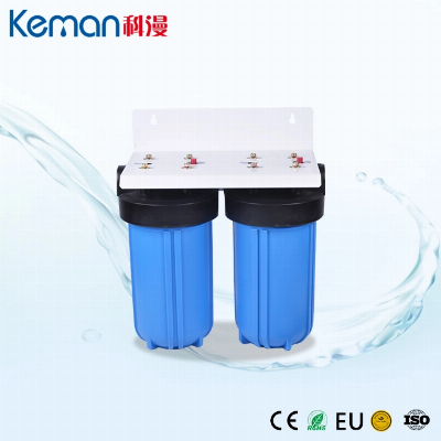 10" Big Blue Jumbo Double Water Purifiers with PP and CTO Filter Cartridges