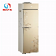  Hot and Cold Compressor Cooling Tempered Glass Water Dispenser with Fridge Rt-166b