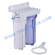 Double Stages Water Filter with One Transparent Housing