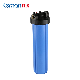 20" Blue Jumbo Filter Housing Water Filtration System for Home Use with Cartridge