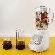 ETL CE Approved Low Power Consumption 10 Speeds Multifunctional Blender Juicer Food Processor with Pulse Function 4 Point Stainless Steel Blade Set