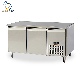  2 3 4 Doors Refrigerated Workbench for Gn1/1 Worktable Chiller Freezer Stainless Steel Kitchen Equipment Air Cooler