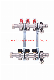  Stainless Steel 304 Manifolds with Thermostatic, 13 Type Balancing Valves and Eurocone Outlets