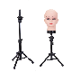 Lightweight Mini Table Mannequin Wig Head Tripod Stand Holder Tripod Holder for Wig Making Hairdressing Training Head