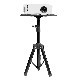  6 Feet Speaker Audio Stand Steel Tripod Stand with Tray