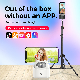  Auto Tracking Phone Holder 360 Degrees Rotation Smart Face Body Track Mount Tracking Tripod for Vlog Shooting Live Streaming