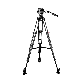 E-Image Two Stage Video Carbon Fiber Tripod Kit with Middle Spreader (EG06C2)