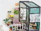 Robotime Toy Gift Fancy Balcony DIY Miniature Doll House Kit manufacturer