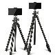  Qzsd Q161b&Q162b 172cm High Max Load 3kg Lightweight Flexible Mini Tripod for Mobile Phone and Camera