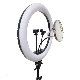 Amazon Selling 18inch Halo Table USB Beauty Video Studio Photo Circle Lamp Dimmable Selfie LED Ring Light with Tripod Stand