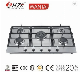 Hot Sell Model 5 Sabaf Burner Built-in Durable Gas Hob Cooker Gas Stove, Gas Kitchen Appliance