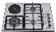 CE CB Gas Stove Stainless Steel Cast Iron Pan Support Home Electric Hob (JZS4008AE)