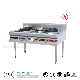  Stainless Steel Gas Stove for Chinese Kitchen Equipment