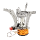 Camping Portable Mini Backpacker Gas Stove with Adjustable Fire Design manufacturer