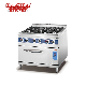 Hgr-76g 6-Burner Gas Range with Gas Oven for Kitchen Equipments