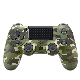 Custom Double Shock Wireless Game Controller with Sony Playstation 4 Game Console