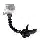 New Gopro Adapter Flexible Clamp Mount Holder Adjustible Neck Sport Action Camera Accessories