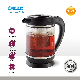 1.7L Glass Tea Kettle for Hotel with GS CB ETL