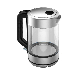Multifunction Stainless Steel Open Lid Button 1.7 Litre Electric Hot Fast Glass Water Heater Kettle manufacturer
