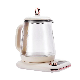  Portable Electric Kettle for Hotel Use, Transparent Glass Electric Kettle, 1.2L