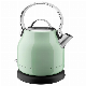  New-Style Brushed Stainless Steel Small Household Office Campus Familie Gift Electric Kettle