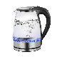  Cordless 360 Base Stylish Blue LED Interior Handy Auto Shut-off Function Electric 1.8L BPA-Free Glass Kettle