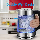 1.7L Blue LED Light Cordless Double Wall Electric Water Glass Kettle manufacturer