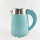 Blue Color Manufacture OEM Double Wall Health Kettle Home Appliance Superior Electric Kettle