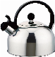 Stainless Steel Whistling Kettle, Flat Bottom Type Tea Kettle for Stove Top Water Coffee Kettle for Cookers Gas Stoves Wbb14334