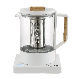 1L 800W Electric Glass Kettle with Filter White Model No W-Bd01-a