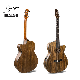 China Electro Musical Instruments 40 Inch Cutaway Semi Acoustic Electric Guitar manufacturer