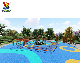 TUV Standard Kindergarten School Yard Toy Sports Amusement Park Slide Games Indoor Kids Plastic Playsets Children Outdoor Rope Climbing Net Playground Equipment