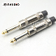 1/4" Tr Mono Jack 6.35mm Connector Mic Microphone (X066)