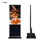  Digital Advertising Screen Display Floor Standing Ad Display for Supermarkets