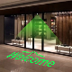  OEM Customized Doorway Green Laser Welcome Lights Projector for KTV Disco