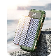  Service 2 USB Waterproof Portable Solar Power Bank with Cables