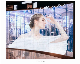  P16 Indoor HD Full Color Flexible Transparent Film LED Screen Video Display for Advertising