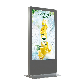 Electronic Digital Monitor Vertical LCD Screens TV Stand Alone Advertising Display