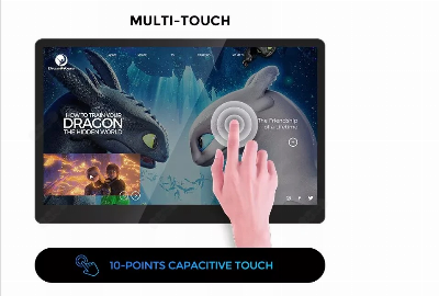 10/13/15/22/32/43/49/55 Inch Advertising Display Touch Screen